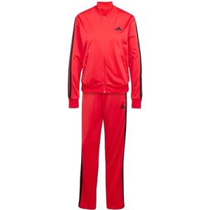 adidas Femme ESSENTIALS 3-STRIPES TRACKSUIT, Pure Ruby, XS