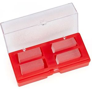 Globe Scientific Microscope Slide Cover Glass, 1402-10-200, carré 20 x 20 mm, verre blanc, n° 1 (0,13-0,16 mm) épais, 200 pièces/boîte, 20 000 pièces/étui