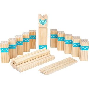 small foot 12036 Vikingspel Kubb Active, van FSC-gecertificeerd hout, outdoorspel voor het hele gezin