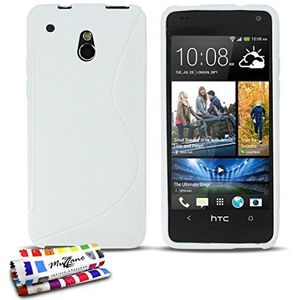 Muzzano Le S beschermhoes voor HTC One Mini, wit