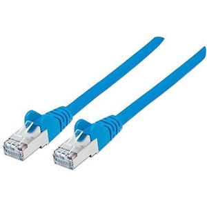 Intellinet 735957 netwerkkabel, RJ45-stekker, Cat 6, SFTP, 100% koper, blauw, 20 m