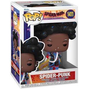 Funko Pop! Marvel: Spider-man Across The Spider-Verse - Spider-Punk - Unmasked - Vinyl figuur om te verzamelen - Cadeau-idee - Officiële Producten - Speelgoed voor Kinderen en Volwassenen