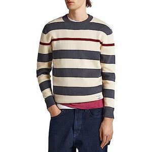 Pepe Jeans Simpkin Sweater Homme, Gris (Thunder), M