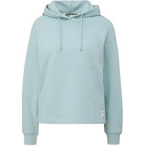 QS Sweat-shirt pour femme, bleu, L