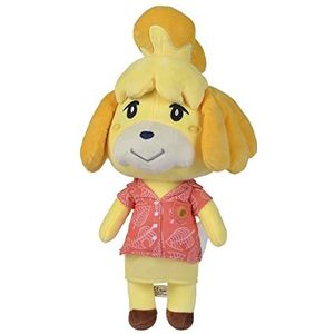 Animal Crossing 109231006 pluche dier Isabelle XL, 40 cm, meerkleurig