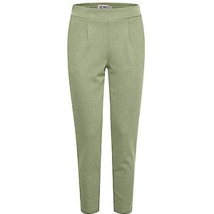 ICHI Ikate Pique Damesbroek, casual broek, 180119/Willow Bough