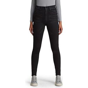 G-STAR RAW Kafey Ultra High Skinny Jeans voor dames, Zwart (Jet Black Scar Restored C910-c769)