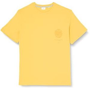 s.Oliver Heren T-shirt met korte mouwen, geel-(020), 3XL, Geel (020)