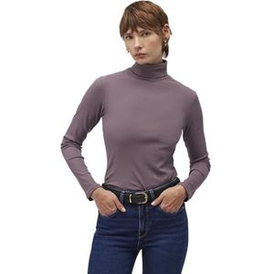 Mavi T-shirt en jersey à col haut pour femme, cape lune, taille S, Moonscape., S