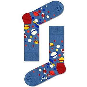 Happy Socks Chaussettes Grey The Milky Way Crew taille 36-40, multicolore, 36/40 EU
