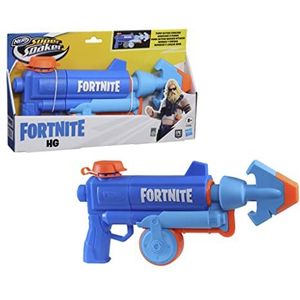 Super Soaker 5010993898794 Nerf Fortnite HG Water Blaster, Pump-Action Soakage, Outdoor Summer Games voor tieners, volwassenen, meerkleurig