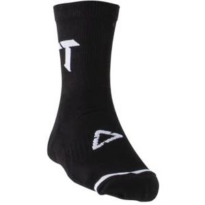 Leatt MTB-sokken #S / M EU 38-42/UK4 US5.5-8.5 zwart, heren, zwart, small-medium, zwart.