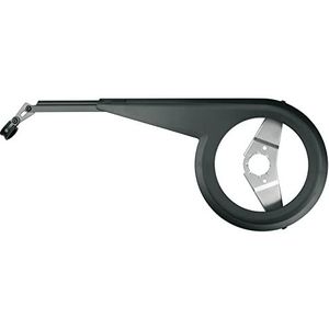 SKS GERMANY CHAINBOW Black 175 mm fietsketting, fietsaccessoires (geschikt voor derailleurs, met telescopische functie, gemaakt van slagvast kunststof en aluminium), zwart