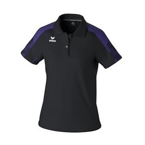 Erima Evo Star Polo Dames - Zwart Violet