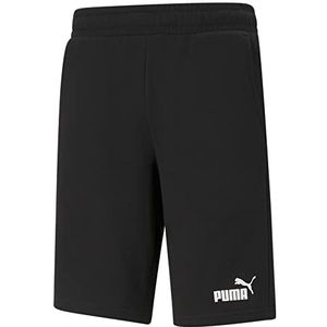 PUMA Ess gebreide shorts voor jongens, Puma Zwart