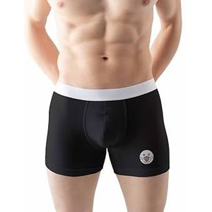 Green Fish Boxershorts voor heren, zwart.