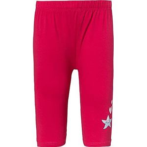 SALT AND PEPPER Capri Seaside leggings voor meisjes, effen print, lollipop rood