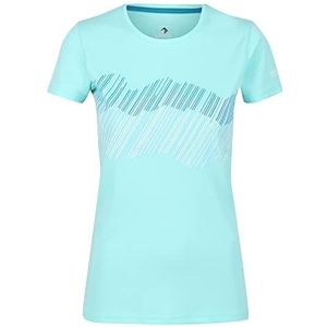 Regatta Fingal V T-shirt voor dames, Cool Aqua