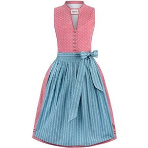 Stockerpoint Dirndl Luciana Jurk, Koraal, 36 Dames, Koraal, 36, Koraal