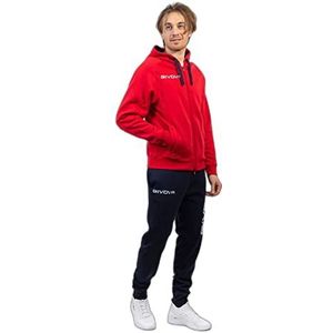 Givova Trainingspak Koning Unisex, Rood/Blauw