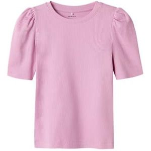 NAME IT T-shirt pour fille, Lavande pastel, 134-140