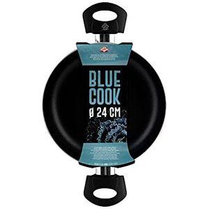 Home Bluecook 759413 braadpan met antiaanbaklaag, 24 cm, aluminium
