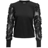 Jacqueline de Yong Jdyfairview L/S Sweatshirt Jrs Trainingspak voor dames, Zwart 1