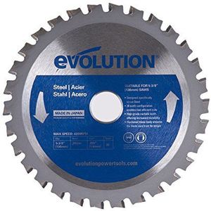 Evolution Power Tools 5-3/8Bladest zaagblad van staal, 14 cm x 30 tanden