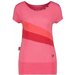Alife and Kickin Cleaak T-shirt voor dames, roze, maat XS, Roze