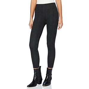 Esprit Check W Le Tights dames, Zwart (Zwart 3000)