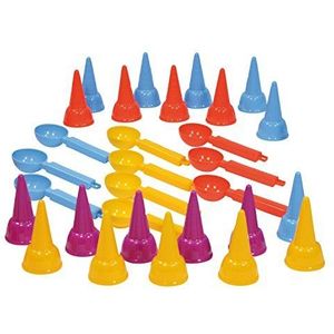 LENA 5501 Happy Sand Kiga ijswafels set 30 stuks kleurrijk