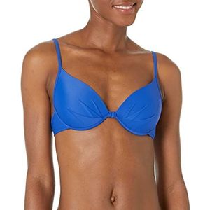 Body Glove Smoothies Greta Solid Molded Cup Push Up Armatures Bikini Top Maillot de bain Rouge Taille XS, Nightlife, S