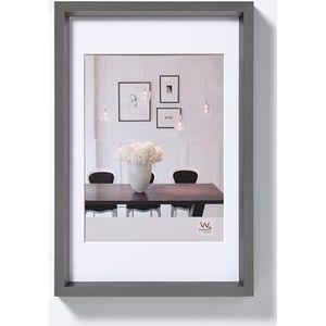 Walther design, ES050D Steel Style, kunststof fotolijst, 40 x 50 cm, staal