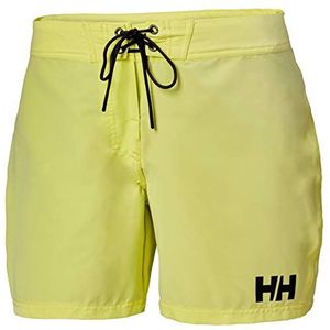 Helly Hansen hp board dames shorts 6 inch, Geel.