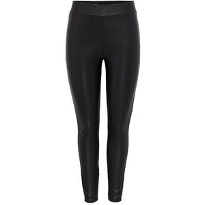 ONLY dames Broek Onlcool Coated Legging Noos, zwart (black/black), XL