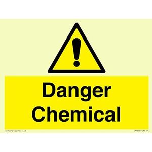 Panneau Danger Chemical 200 x 150 mm A5L