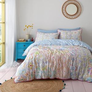 Appletree Style Casablanca Beddengoed voor tweepersoonsbed, 100% katoen, meerkleurig