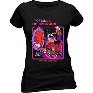 Pyramid International Steven Rhodes T-shirt voor dames, meerkleurig, één maat, meerkleurig, Meerkleurig