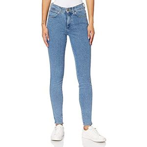Wrangler High Rise Skinny jeans voor dames, Static Stone