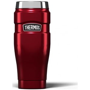 Thermos King thermobeker, roestvrij staal, 470 ml, Cranberry Red, 0,47 l