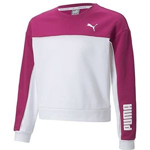 PUMA Modern Sports Crew G Sweatshirt voor meisjes, Fuchsia