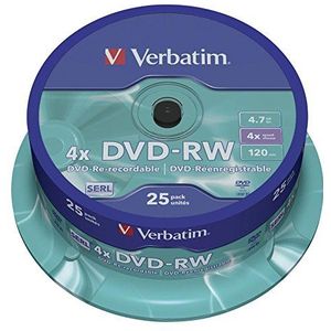 DVD-RW 4x, 4,7 GB Branded