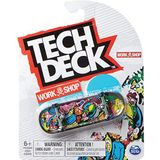 Tech Deck 6028846 Vingerskate-set, 1 vingerskate – authentieke vingerskates 96 mm om te personaliseren – speelgoed voor kinderen vanaf 6 jaar – willekeurige modellen