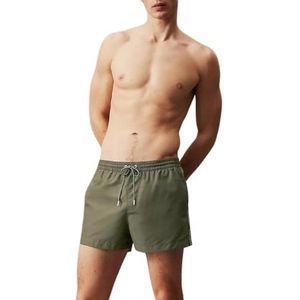 Calvin Klein Zwemshort Olijfgroen