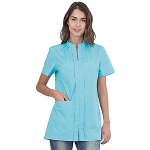 Siggi Horeca Damesjas Alix, turquoise, 3XL