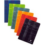 Clairefontaine Notitieboek, A4, gelinieerd, 90 g, 40 vellen, willekeurige kleur