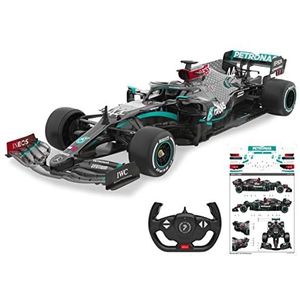 Mercedes AMG F1 W11 EQ Performance schaal 1:12 - 2,4 GHz voor meerdere spelers, officieel gelicentieerd product, origineel schilderij, met decoratieve boog