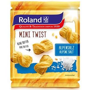 Roland Mini Twist Alpine Zout, 75 g, 10 Stuk