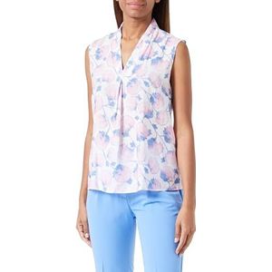 Betty & Co Blouse Femme, Classic Blue-pink, 48