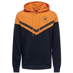 ONLY & SONS Hoodie PRMONSNEWWAGNER Oranje